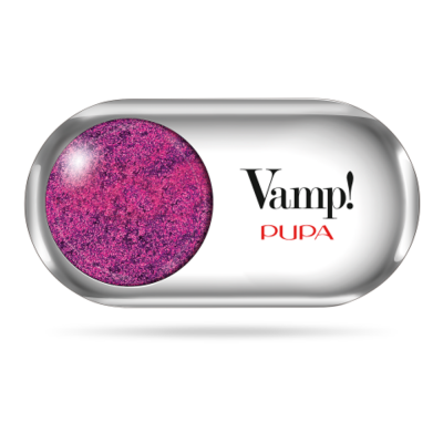 Colore puro, intenso, uniforme e facilmente sfumabile. N. 100 - Irriverent Fuchsia. Metallic. 1,5 gr.