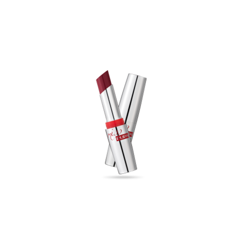 Rossetto ultra brillante, effetto cristallino. N. 504 - Ruby Red.