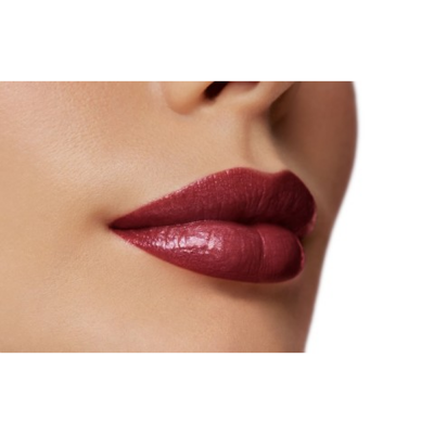 Rossetto ultra brillante, effetto cristallino. N. 504 - Ruby Red.