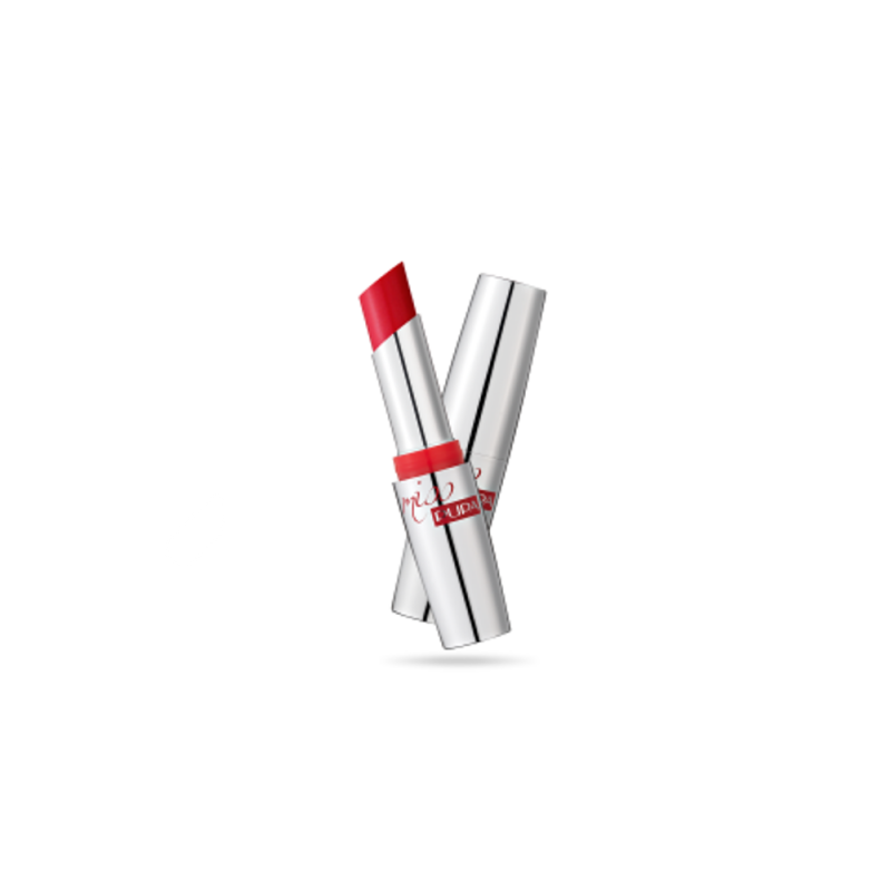 Rossetto ultra brillante, effetto cristallino. N. 505 - True Scarlet. 2.4 ml.