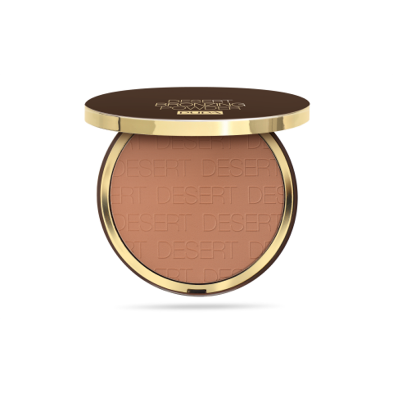 Terra compatta effetto abbronzante, maxi formato. N. 002 - Honey Gold. 30 g.