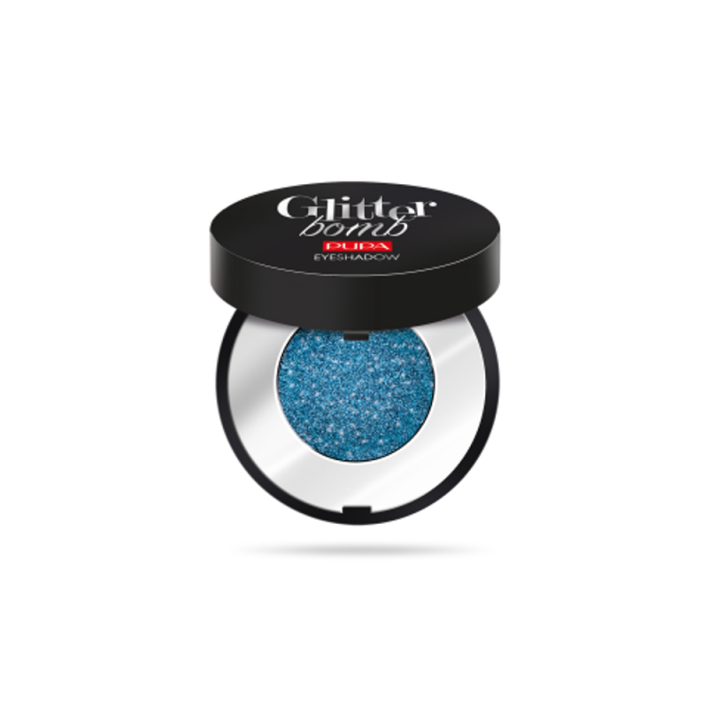 Ombretto Glitter Estremo. N. 005 - Crystallized Blue.