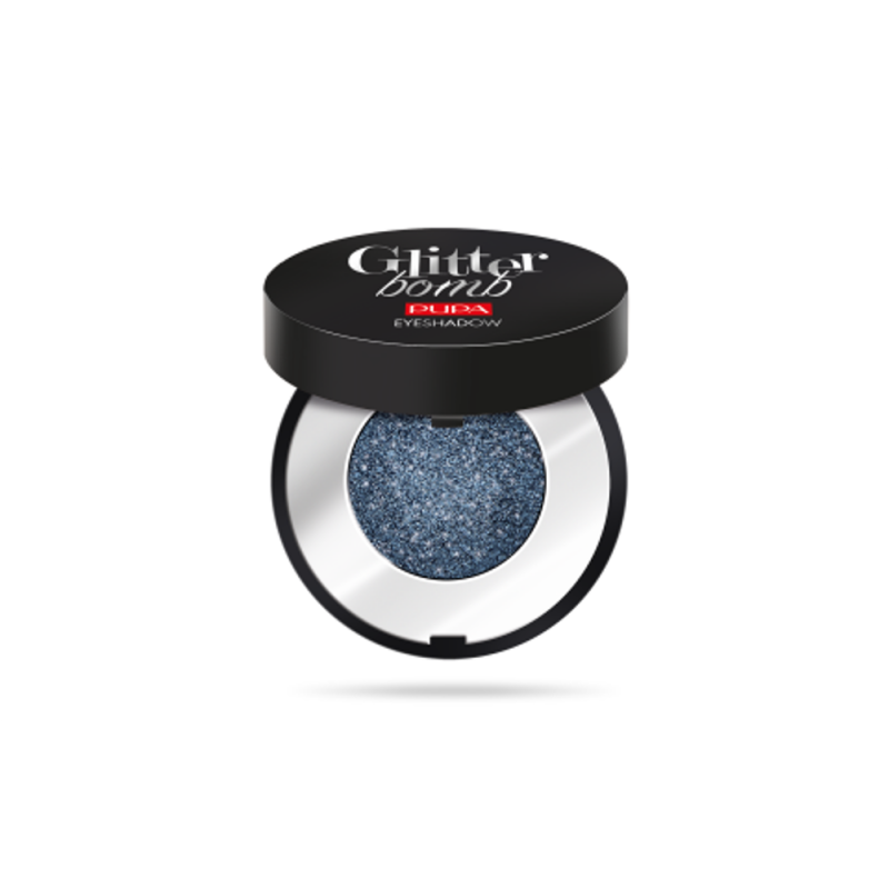 Ombretto Glitter Estremo. N. 006 - Galaxy Blue.