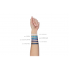 Matita occhi waterproof 2 in 1: eyeliner e kajal. 0. 35 g. N. 405 - White Snow.