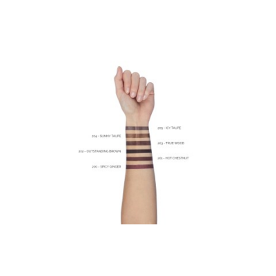 Matita waterproof 2 in 1: eyeliner e kajal. 0,35 g. N 205 - Icy Taupe.