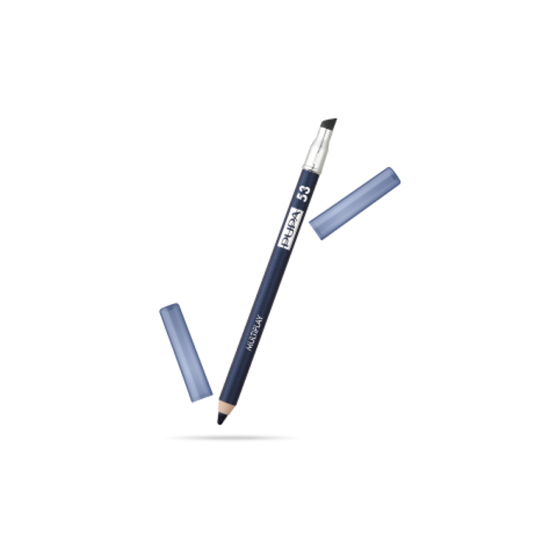 Matita occhi triplo uso: eyeliner, ombretto, kajal. 1,2 g. N. 53 - Midnight Blue.