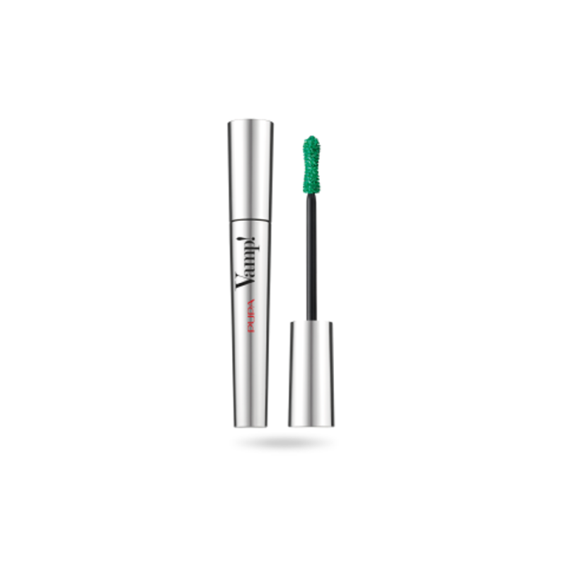 Il mascara-icona di Pupa. Ciglia esagerate dal volume smisurato. Il più venduto in profumeria. 9 ml. 504 - Military Green