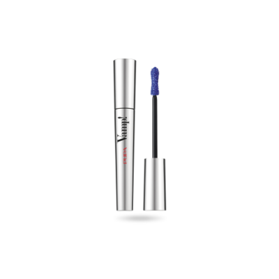 Il mascara-icona di Pupa. Ciglia esagerate dal volume smisurato. Il più venduto in profumeria. 9 ml. N. 301 - Electric Blue.