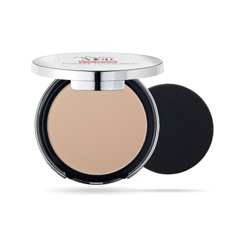 Fondotinta compatto in polvere effetto opaco naturale. 11 g. N. 030 - Nude