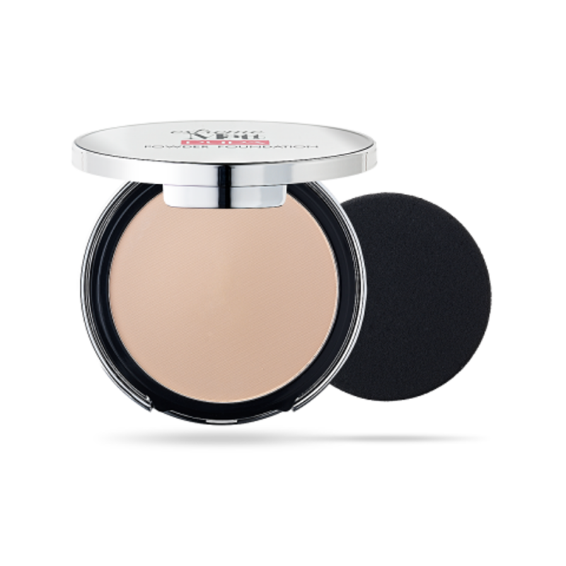 Fondotinta compatto in polvere effetto opaco naturale. 11 g. N. 020 - Light Beige