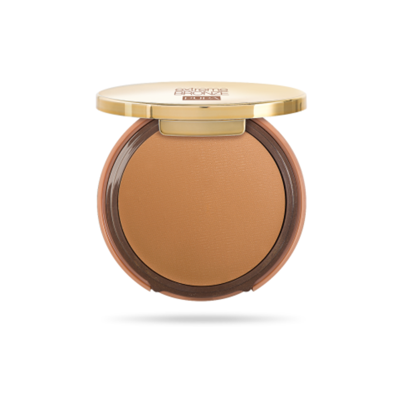 Fondotinta solare compatto crema, effetto perfezionatore. Resistente all’acqua. 8,5 g. N. 004 - Bronze