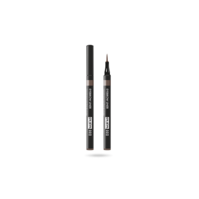 Pennarello sopracciglia effetto microblading. 1,1 g. N. 002 - Brown.