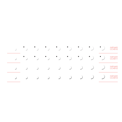 Extension ciglia"one by one" monopack curva D, spessore 0,20. confezione da 12 linee