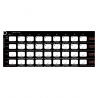 Extension ciglia monopack, curva d, lunghezza 9 mm, spessore 0,15. confezione da 12 linee