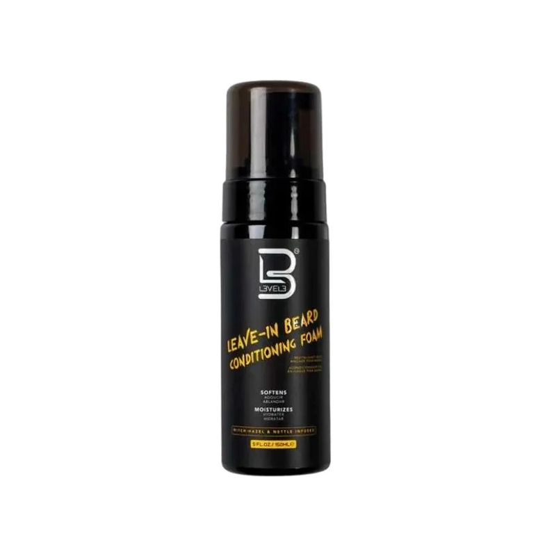 leave in beard conditioning foam, schiuma ammorbidente per barba e baffi. 150 ml