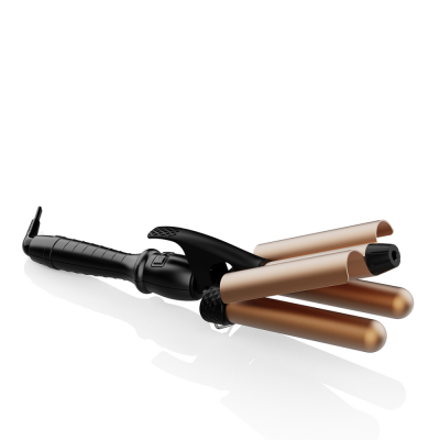 Melcap New Triplex piastra onde per capelli professionale Gold Style - diametro 25 mm