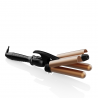 Melcap New Triplex piastra onde per capelli professionale Gold Style - diametro 25 mm