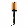 Melcap New Triplex piastra onde per capelli professionale Gold Style - diametro 25 mm
