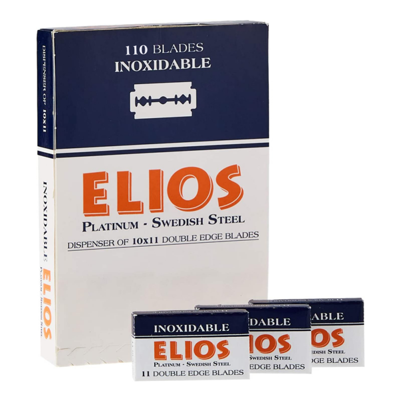 Lame Elios Platinum Swedish - confezione da 11 lame
