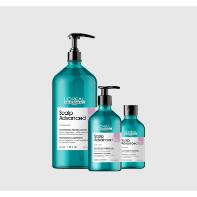 L'Oreal scalp advanced  shampoo anti discomfort, per cuoio capelluto sensibile.