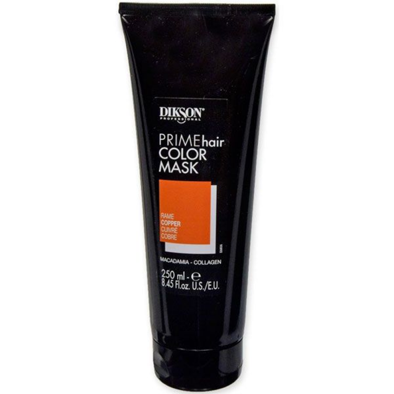 Dikson Prime hair vivid color mask maschera colorante . colore rame - 250 ml.