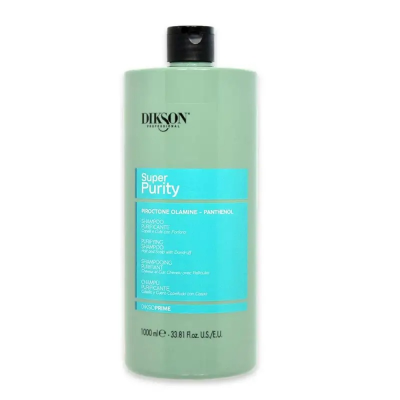 Dikson Prime super purity shampoo purificante per capelli e cute con forfora - 1000 ml