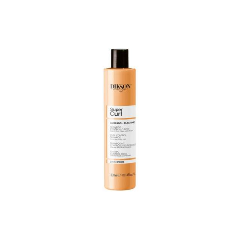 Dikson prime super curl shampoo per il controllo dei capelli ricci - 300 ml