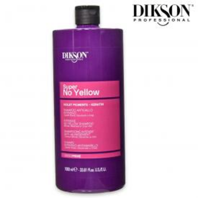 Dikson Prime super no yellow shampoo antigiallo intensivo per capelli biondi - 1000 ml