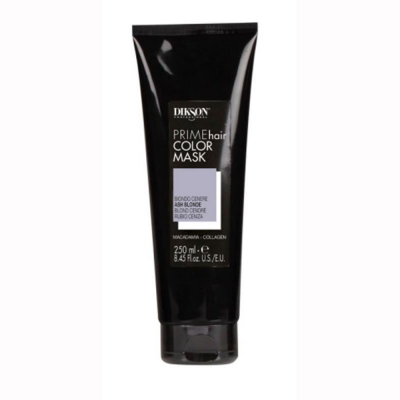Dikson Prime perfect blonde hair color mask , maschera colorante - colore biondo cenere. 250 ml.