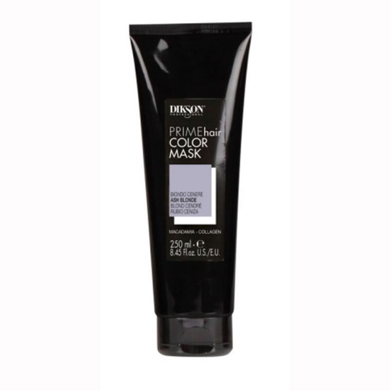 Dikson Prime perfect blonde hair color mask , maschera colorante - colore biondo cenere. 250 ml.