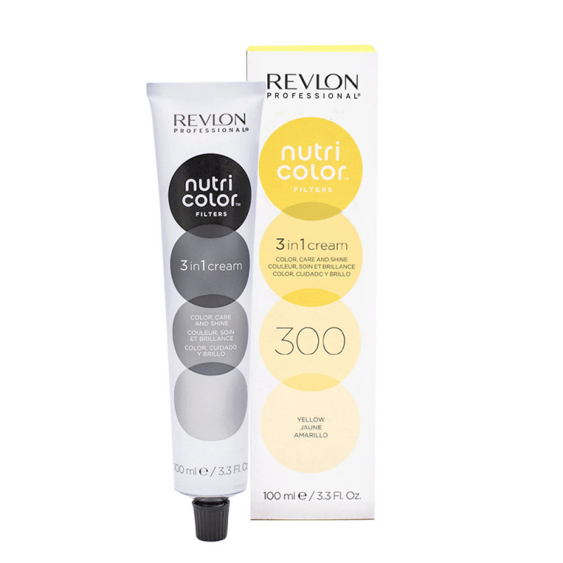 Rvlon Nutricolor n. 300 colore giallo - tubo 100 ml.