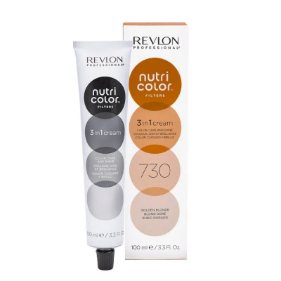 Revlon nutricolor n. 730 colore biondo oro - tubo 100 ml