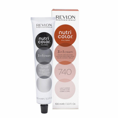 Revlon Nutricolor n. 740 colore rame chiaro - tubo 100 ml