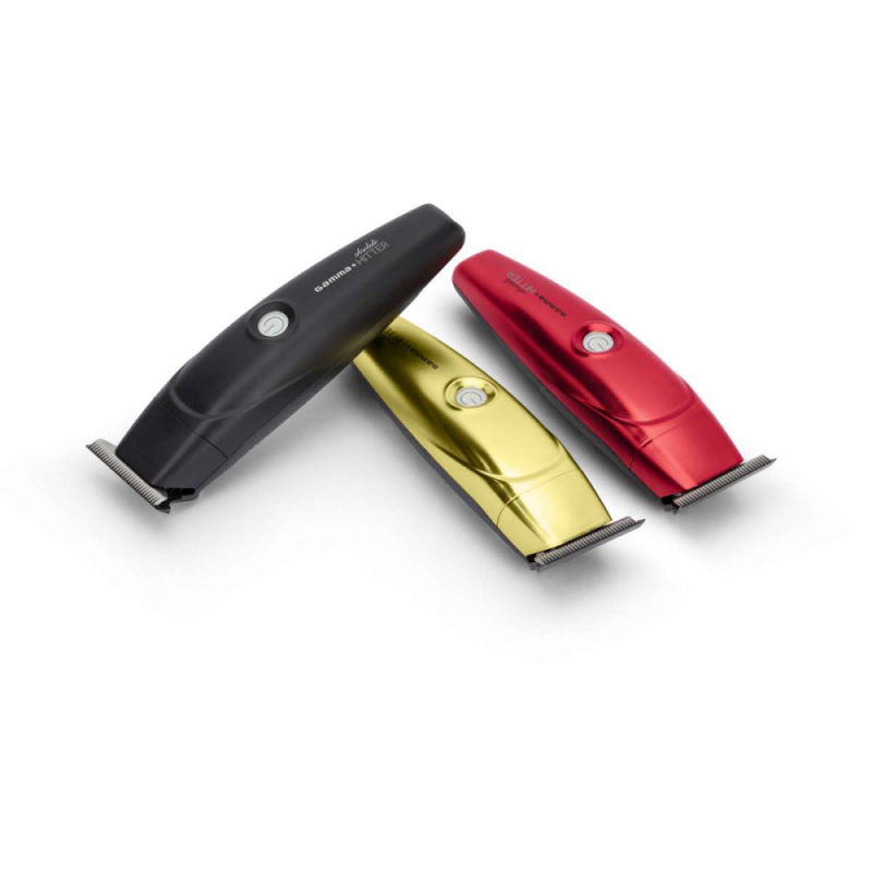 Trimmer professionale di precisione con motore rotante e cover intercambiabili. Senza filo.
