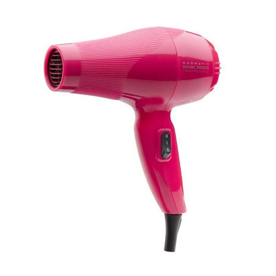 Asciugacapelli professionale E - tc light compatto e leggero con turbo compressore - colore fuchsia