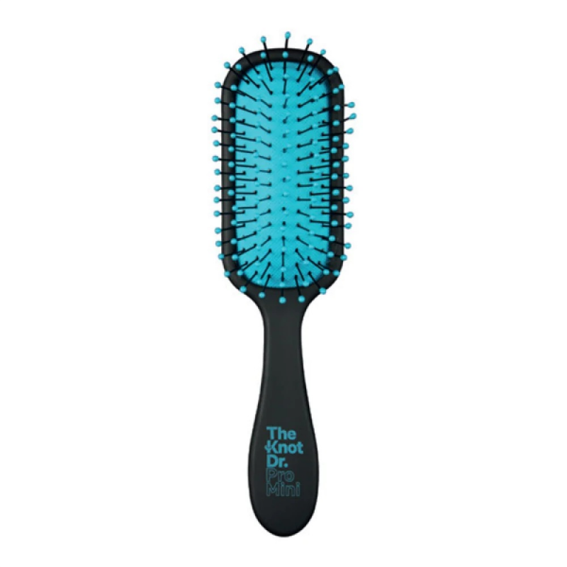 The knot Pro Mini spazzola districante - azzurra
