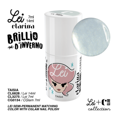 Clarissa Lei Brillio d'inverno smalto semipermanente - Taisia - 7 ml