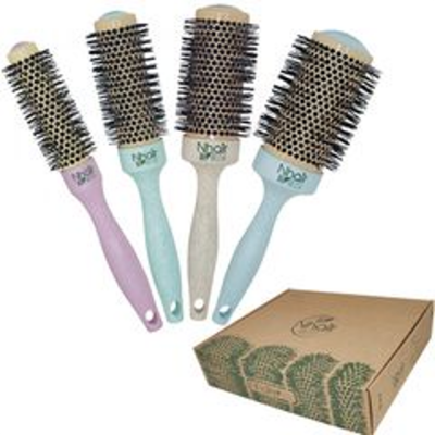 Melcap spazzola bio Nhair realizzata in materiali bio - Circonferenza 52 mm