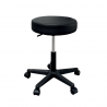 Sgabello girevole con ruote antiscivolo Melcap Report - colore nero