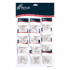 Melcap nail tip french trasparente - 12 pezzi