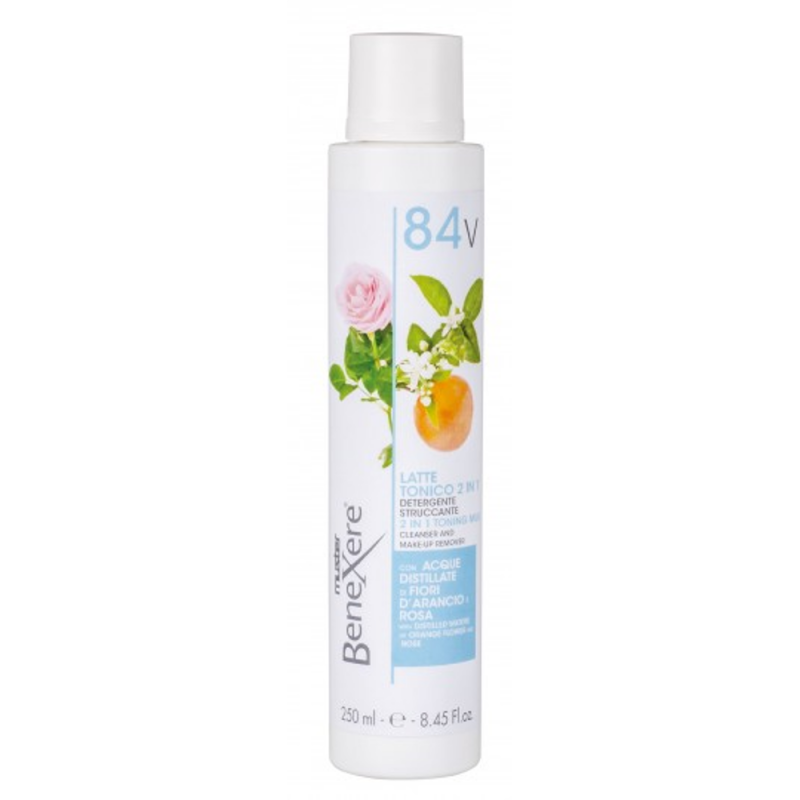 Benexere Latte Tonico 2 in 1 Detergente Struccante 84v - 250 ml