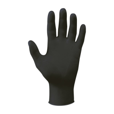 Guanti in nitrile neri, taglia S - 100 pezzi