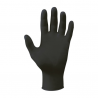 Guanti in nitrile neri, taglia S - 100 pezzi