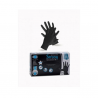 Guanti in nitrile neri Strong , taglia L - 100 pezzi
