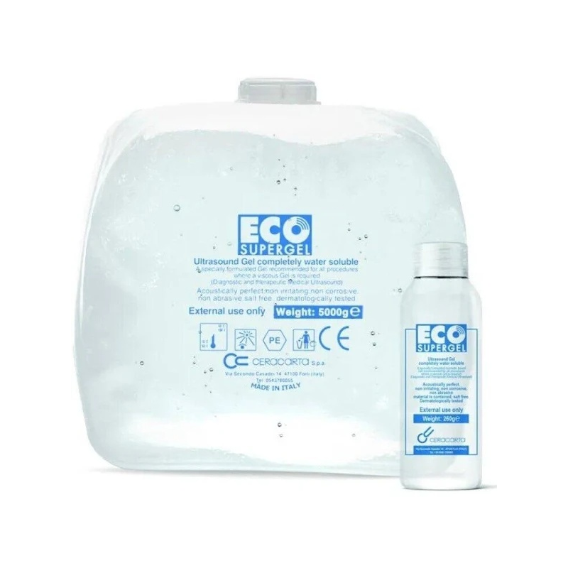 Gel conduttivo idrosolubile in sacca morbida - 5 litri