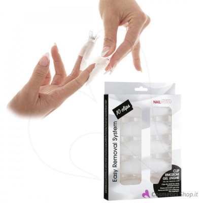 Xanitalia clip rimozione gel unghie - 10 pezzi
