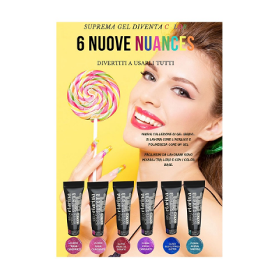 Clarissa Suprema gel costruttore verde acqua marina - 8 ml