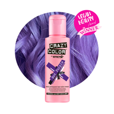 Crazy Color crema colorante semipermanente n. 62 Hot Purple - 100 ml