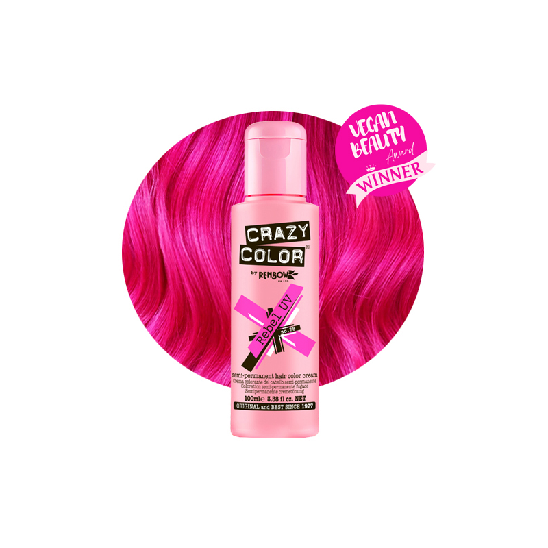 Crazy Color crema colorante semipermanente Rosa Neon n.78 - 100 ml