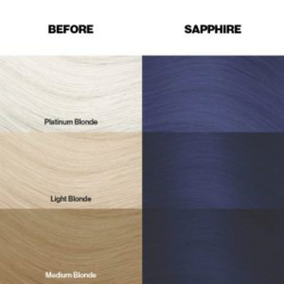 Crazy Color crema colorante semipermanente N. 72 Sapphire - 100 ml